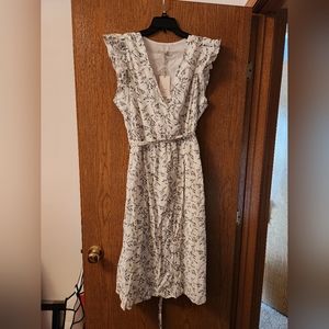 Mock Wrap Dress